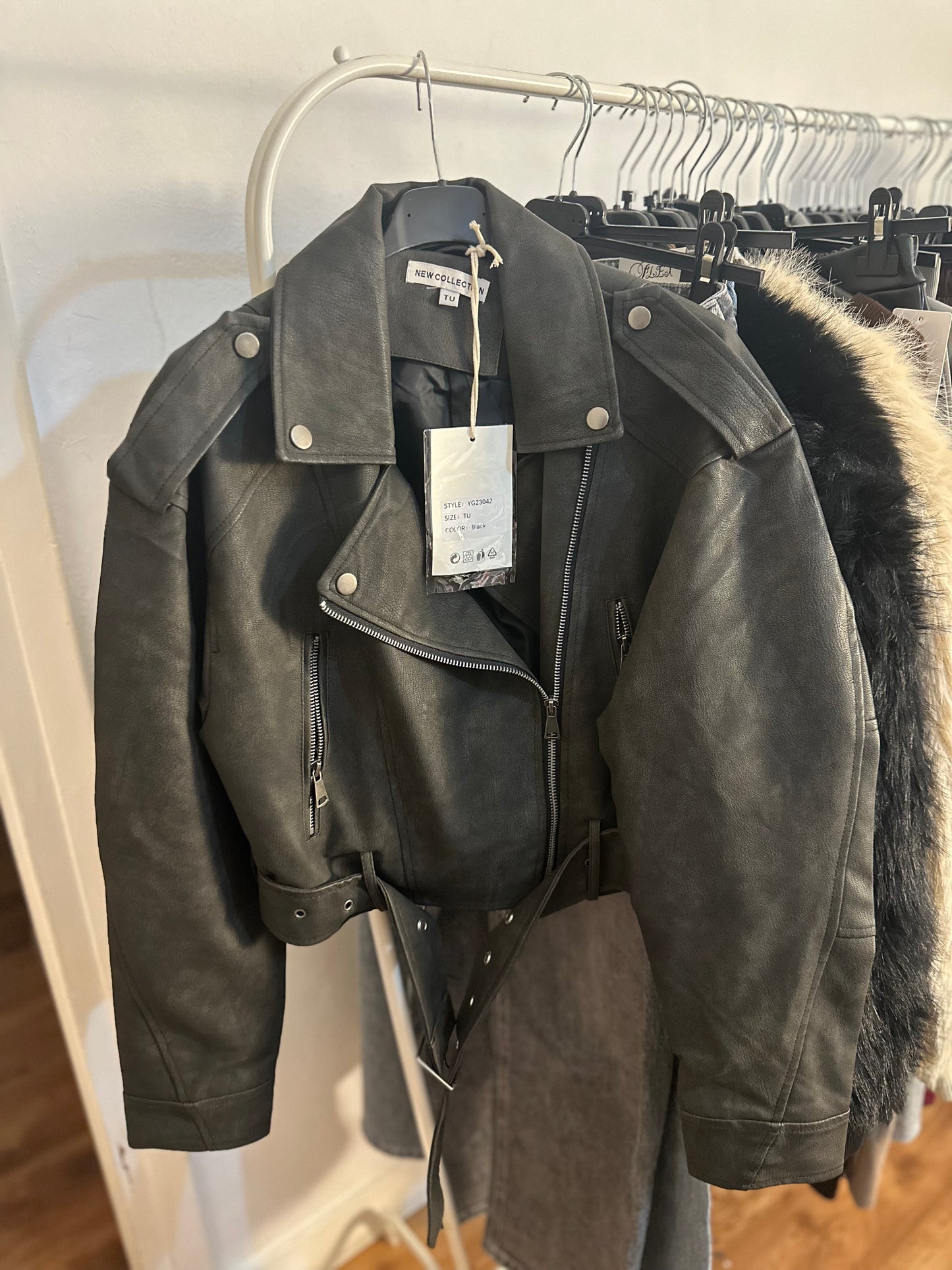 CHAQUETA POLIPIEL GREY