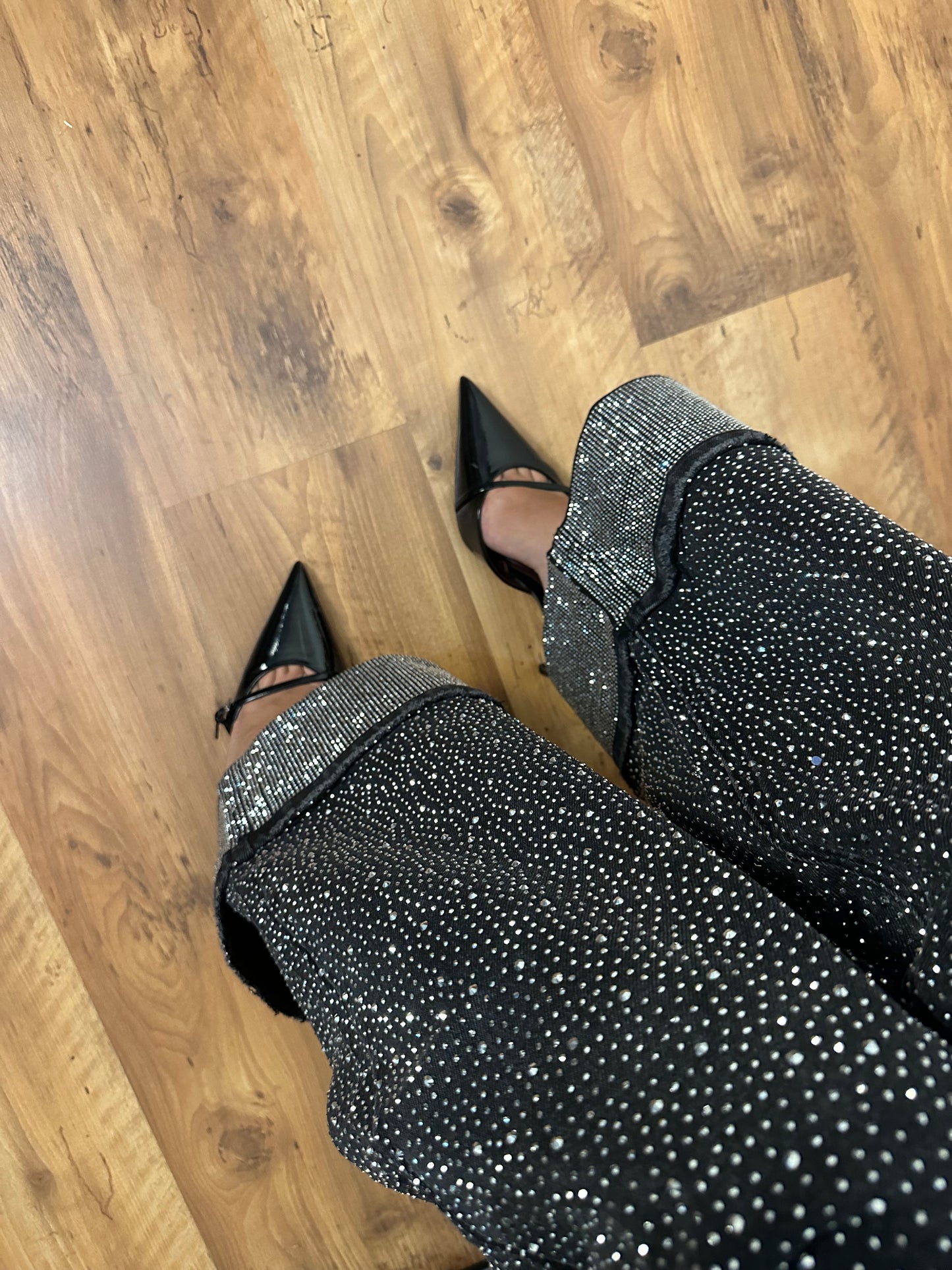 JEANS GLOW BLACK PREMIUM