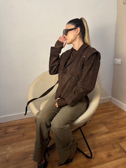 CHAQUETA ANTELINA CUERDAS