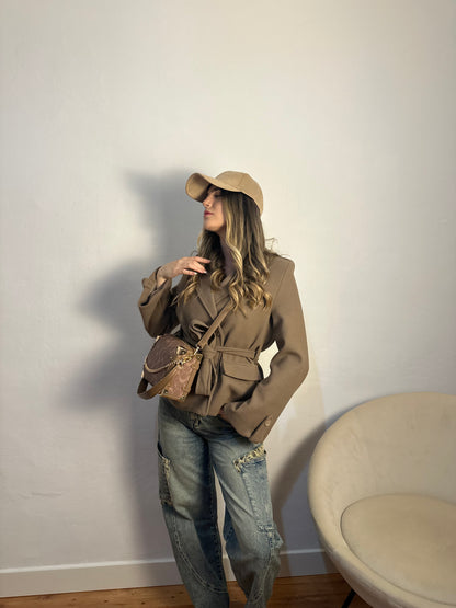 CHAQUETA DE PAÑO CORT