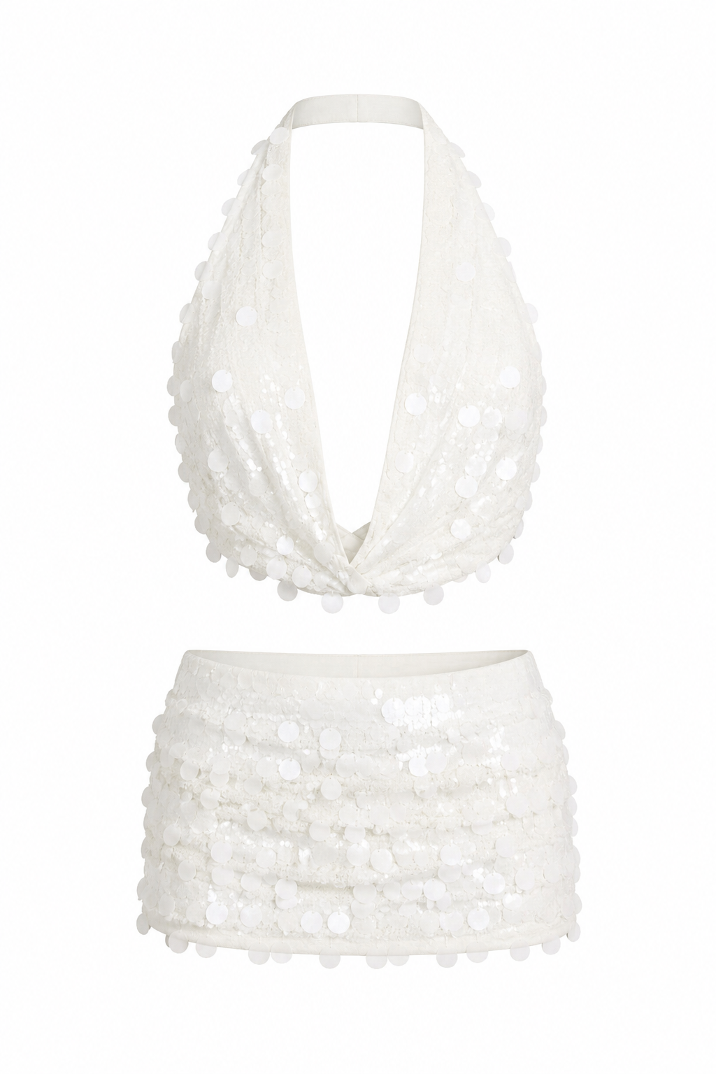 CONJUNTO LENTEJUELAS WHITE
