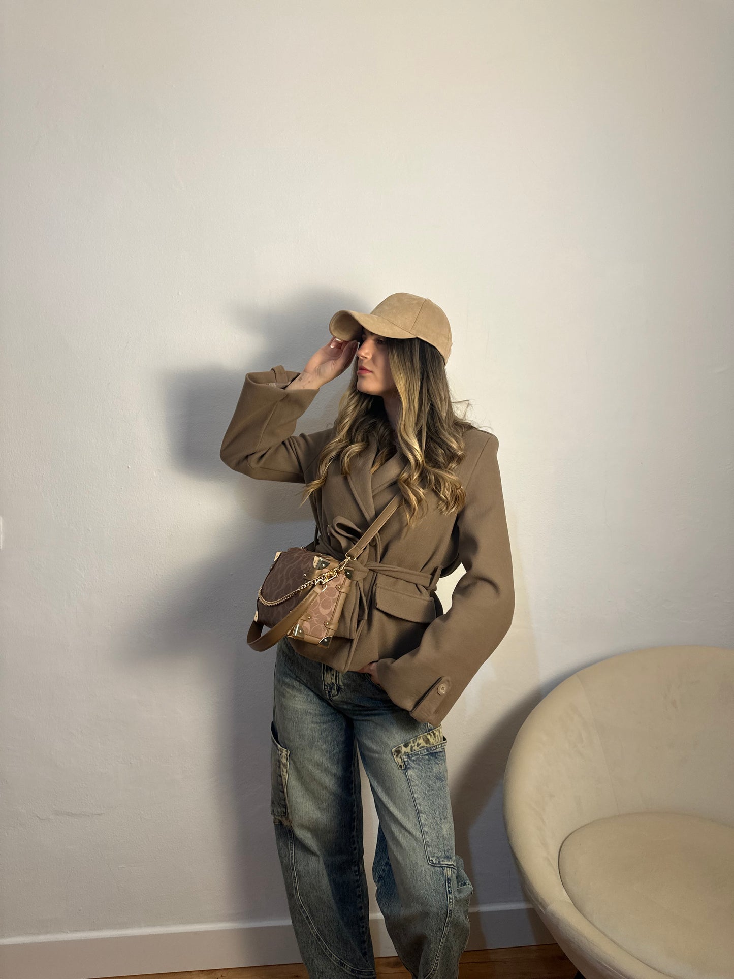 CHAQUETA DE PAÑO CORT