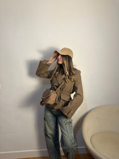 CHAQUETA DE PAÑO CORT