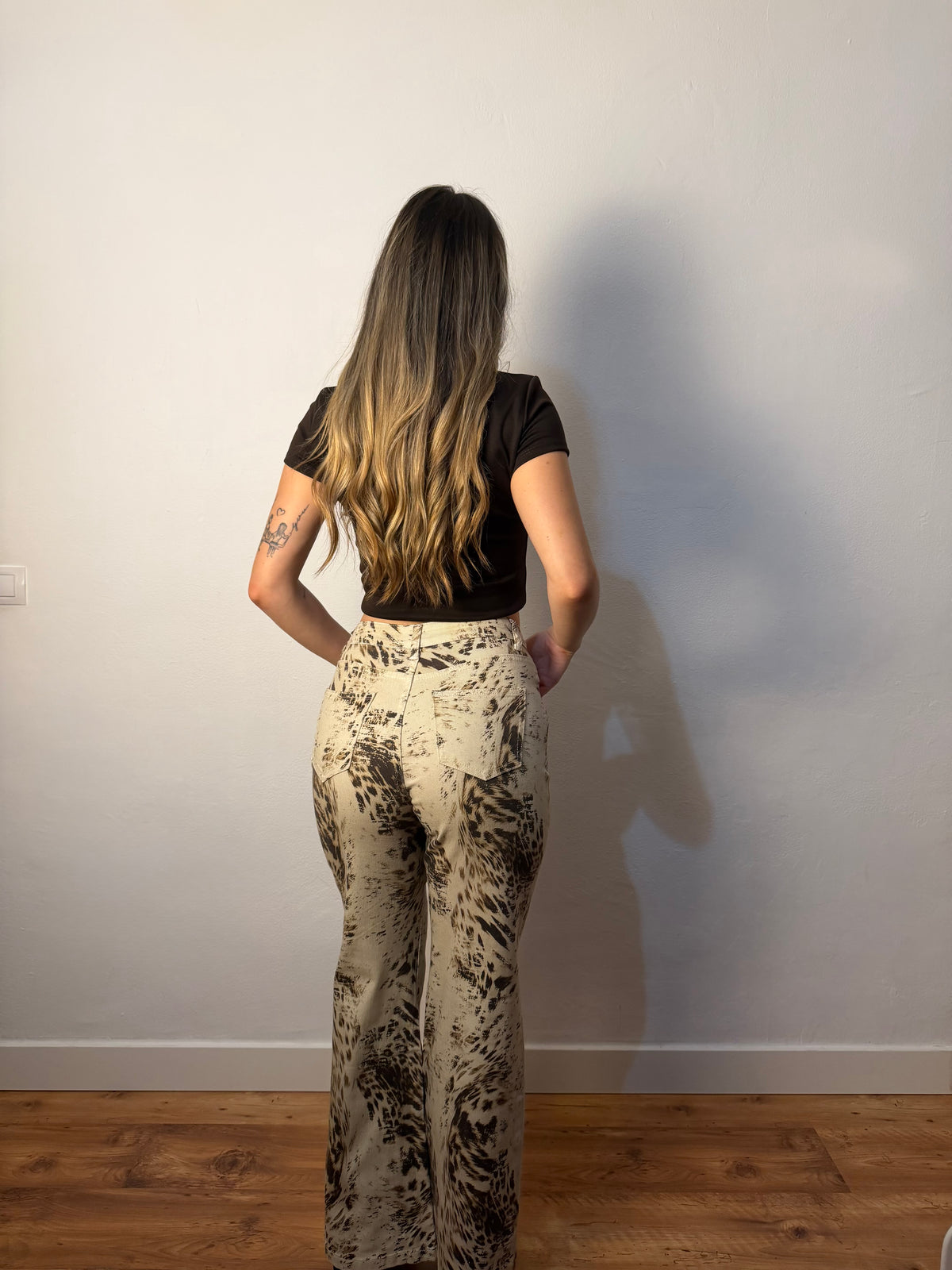 JEANS ANIMAL PRINT