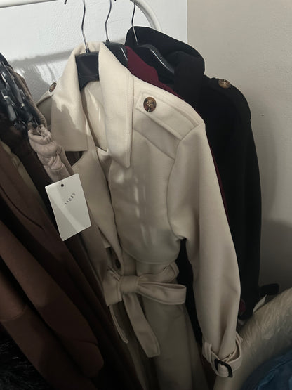 GABARDINA LARGA PAÑO