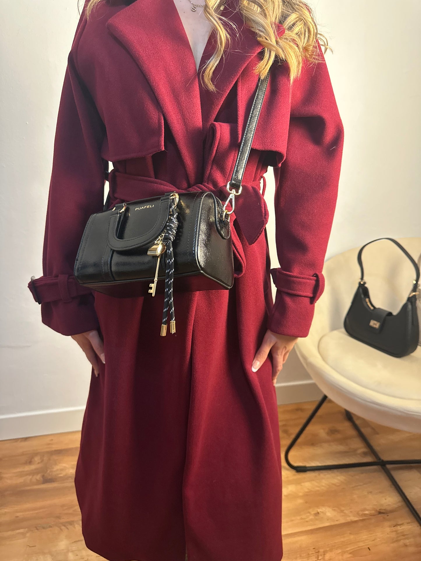 GABARDINA LARGA PAÑO