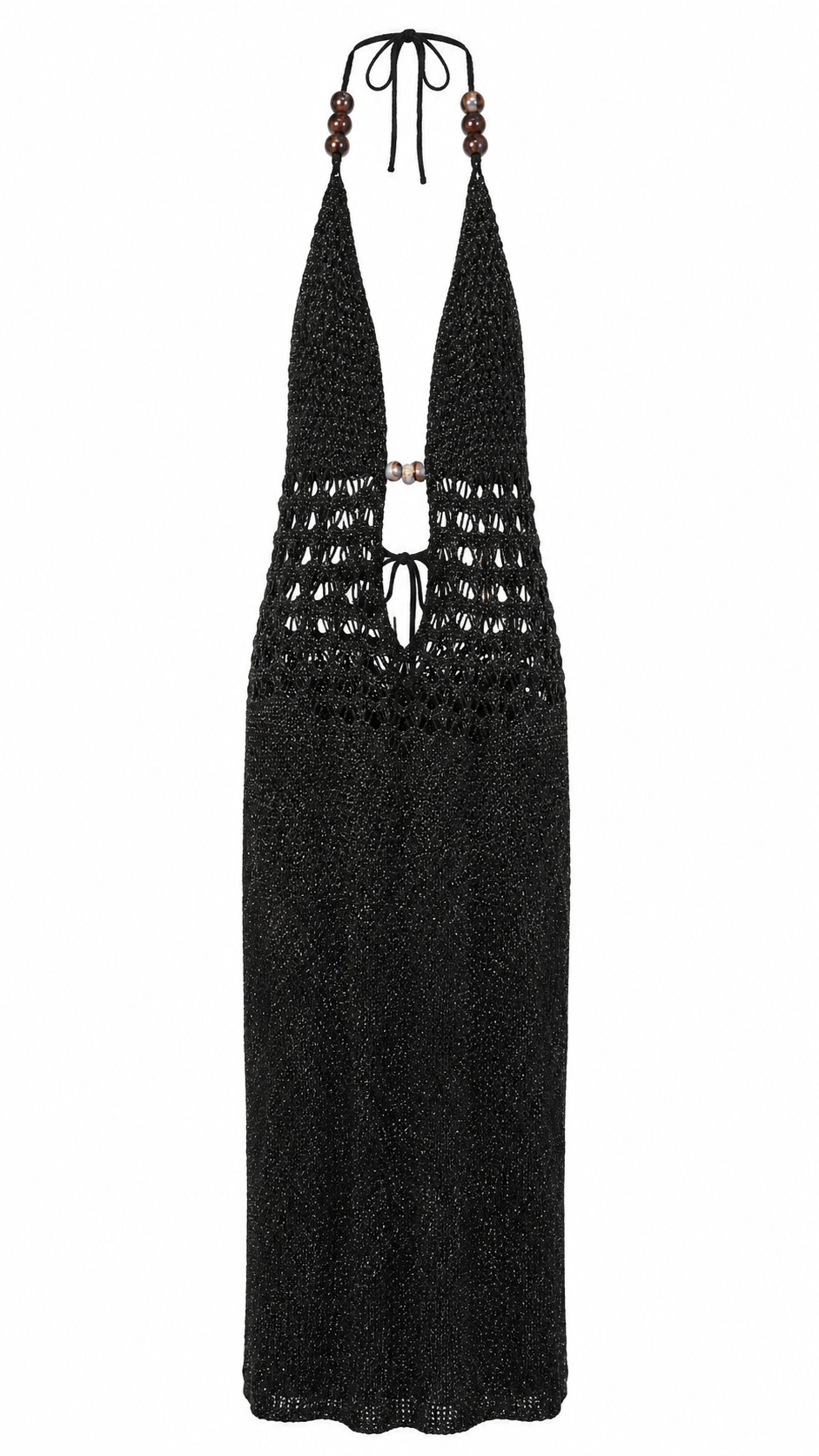 VESTIDO CROCHÉ BRILLO