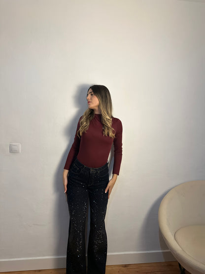 JEANS BRILL DARK BLUE