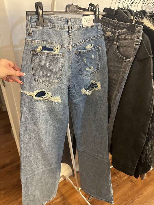 JEANS BOLSILLO BRILL