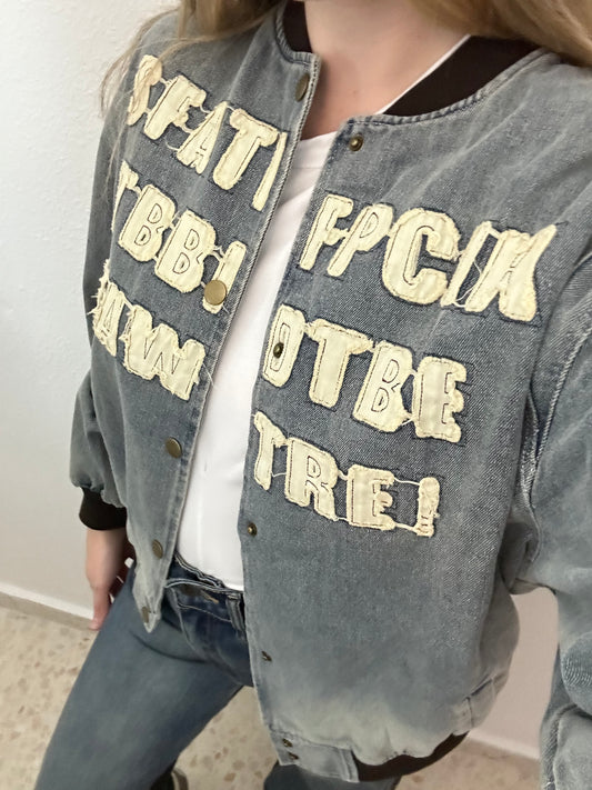 CHAQUETA DENIM