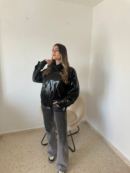 JEANS GREY DESGASTE