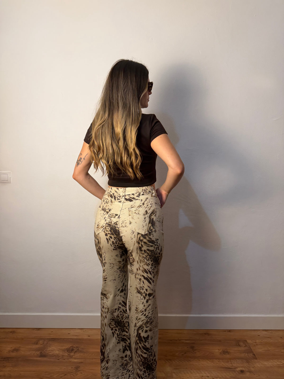 JEANS ANIMAL PRINT