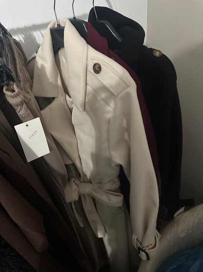 GABARDINA LARGA PAÑO