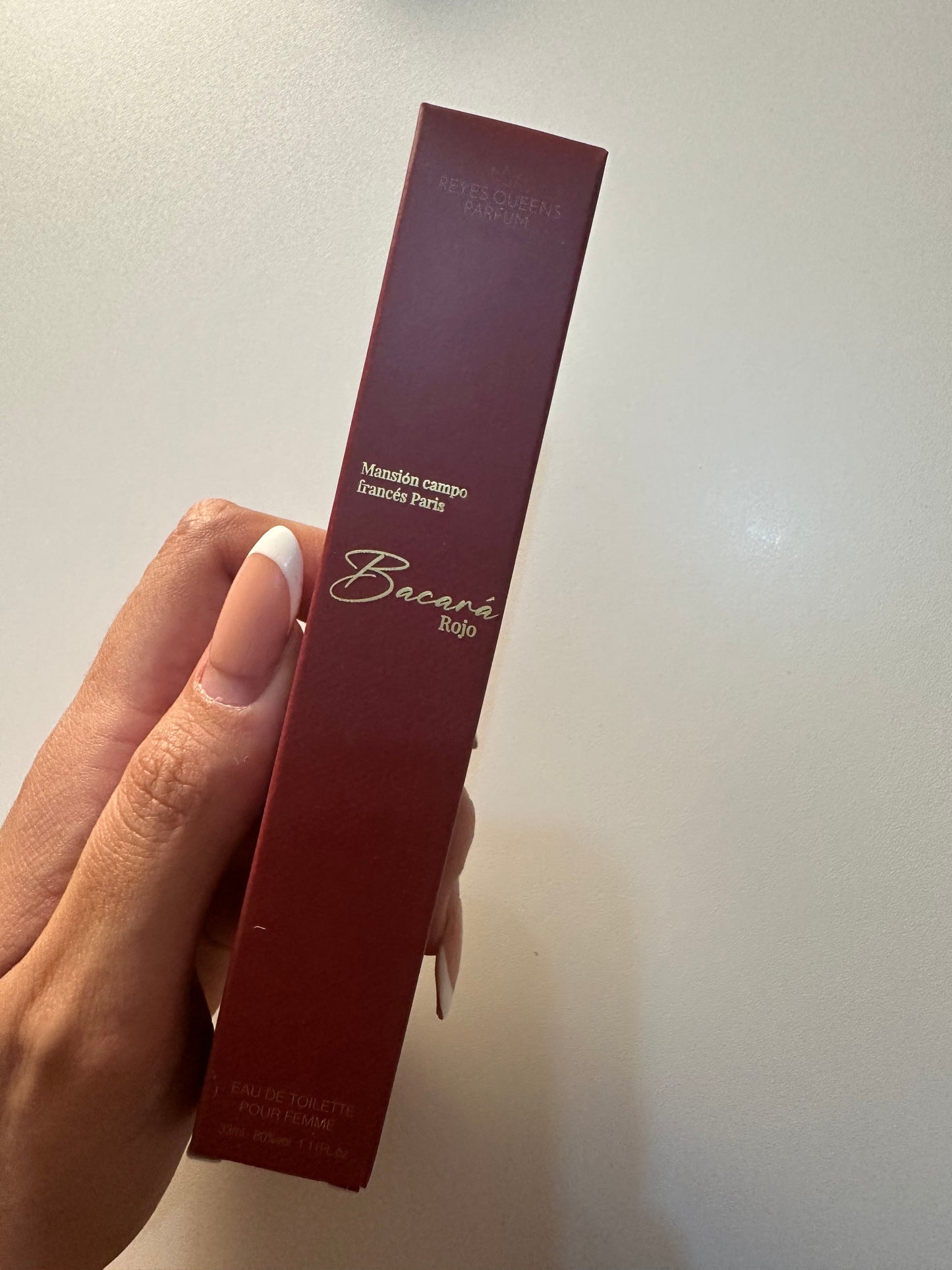 MINI TALLA PERFUME BACARÁ