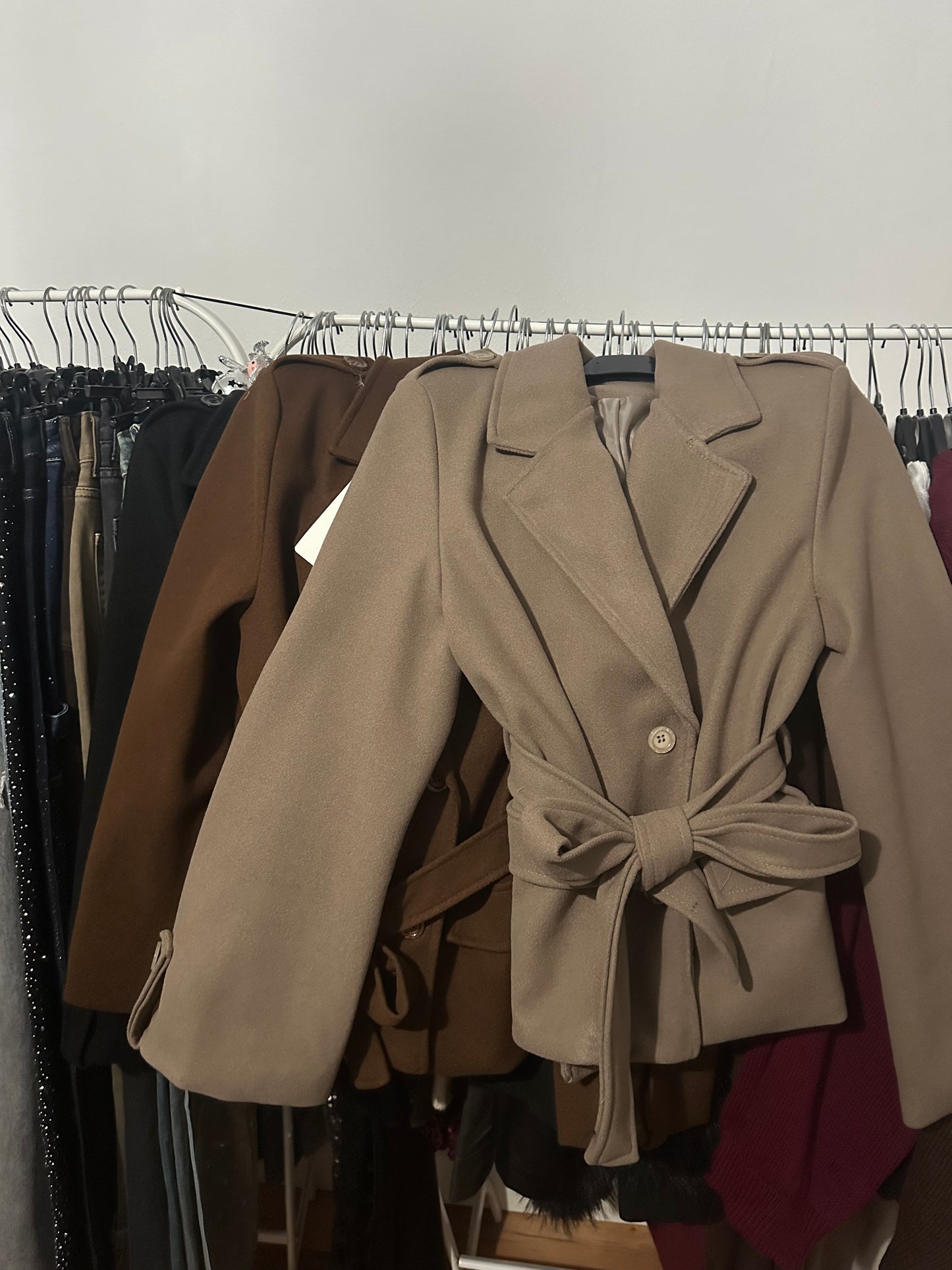 CHAQUETA DE PAÑO CORT